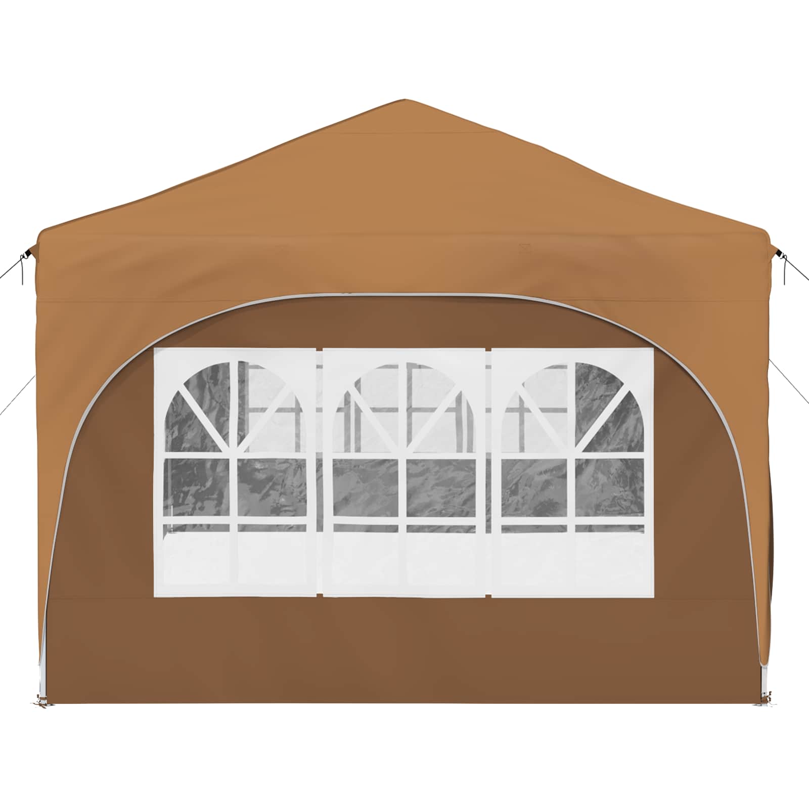 Pop-up Feesttent Beige 575 x 288 x 245 cm Oxford Stof