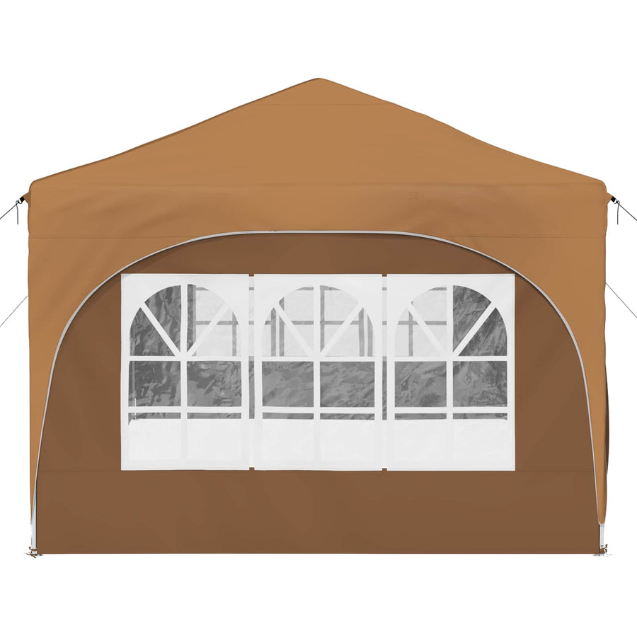 Pop-up Feesttent Beige 575 x 288 x 245 cm Oxford Stof