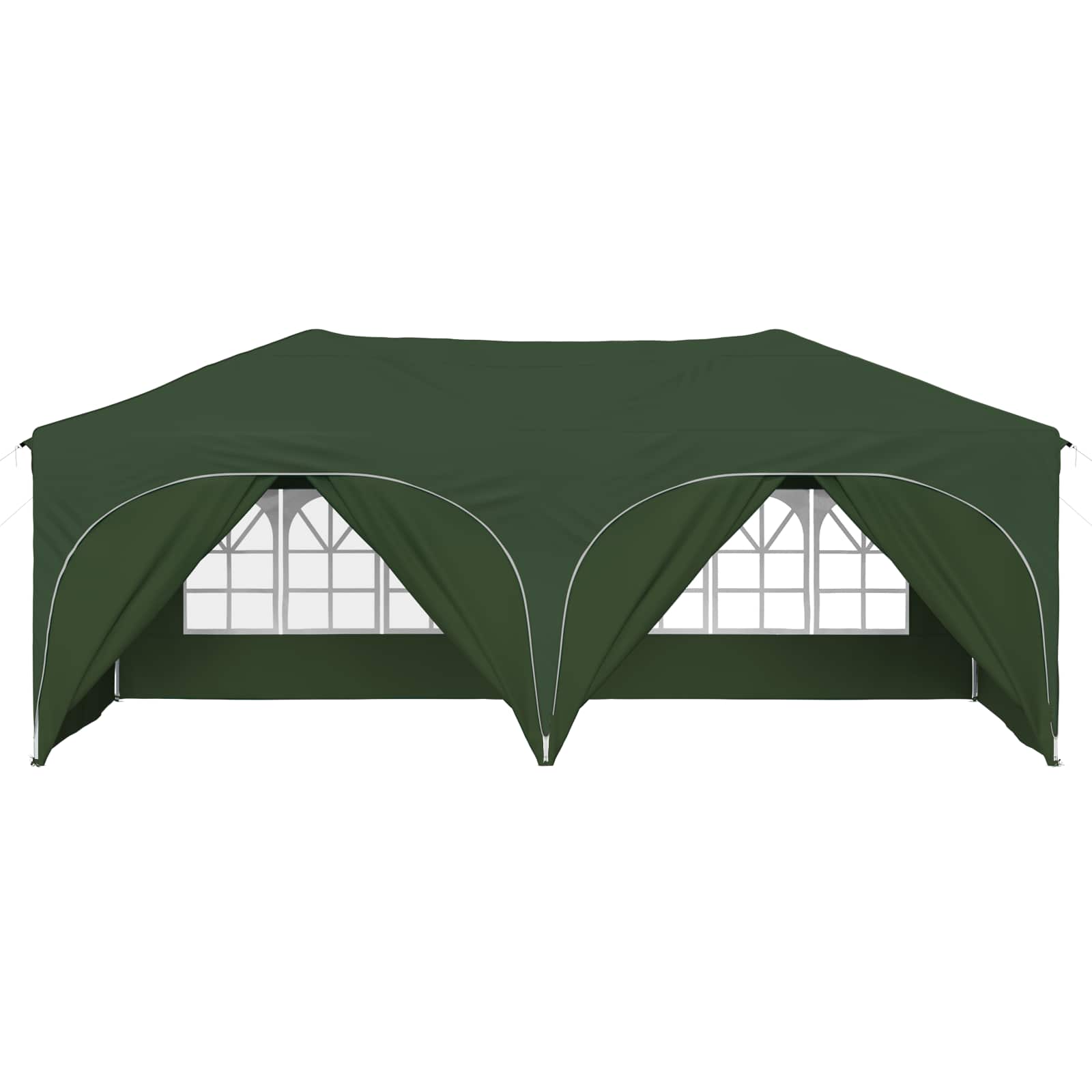 Pop-up Feesttent Groen 575 x 288 x 245 cm Oxford Stof