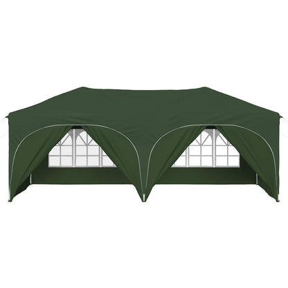 Pop-up Feesttent Groen 575 x 288 x 245 cm Oxford Stof