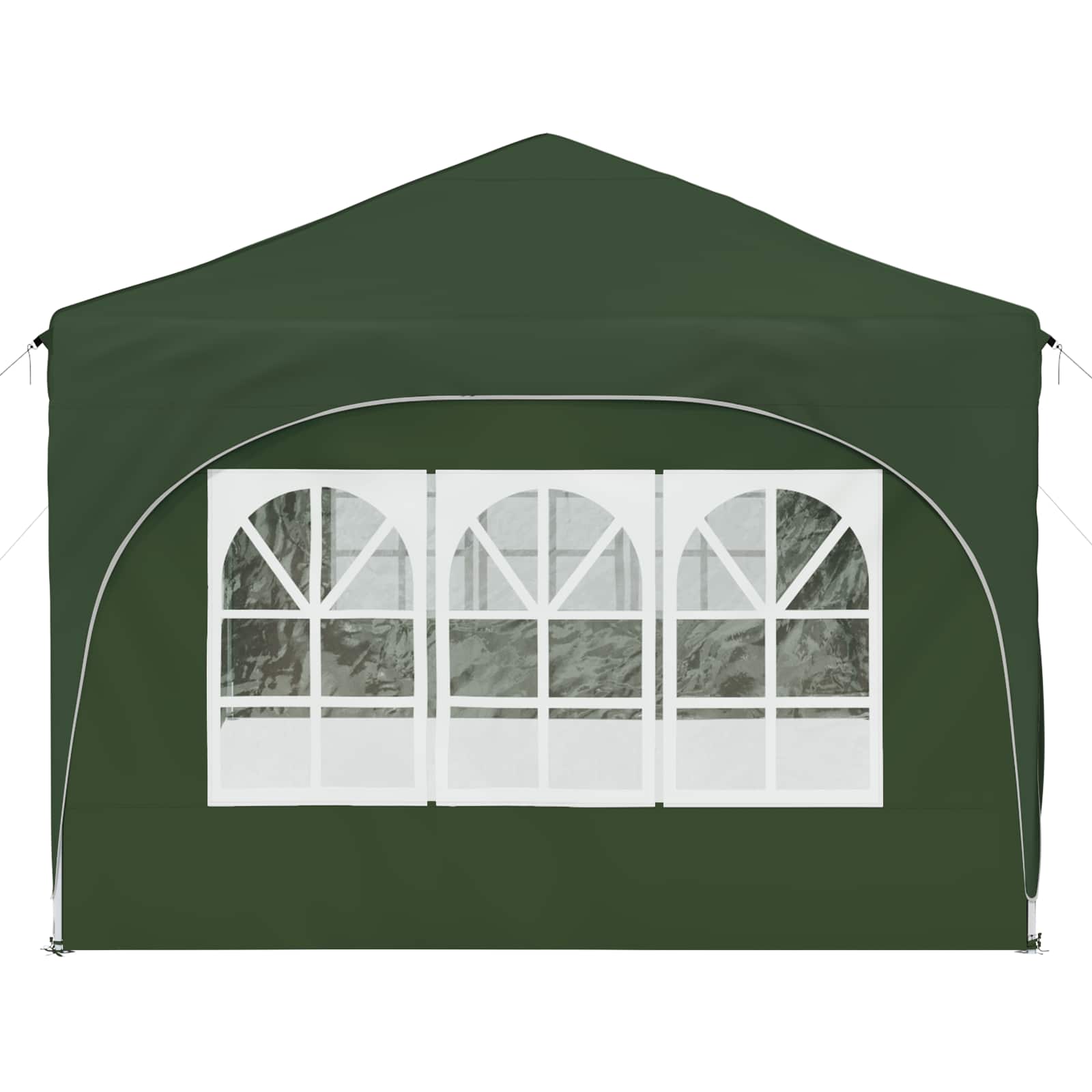 Pop-up Feesttent Groen 575 x 288 x 245 cm Oxford Stof