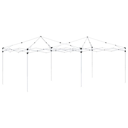 Pop-up Feesttent Taupe 575 x 288 x 245 cm Oxford Stof