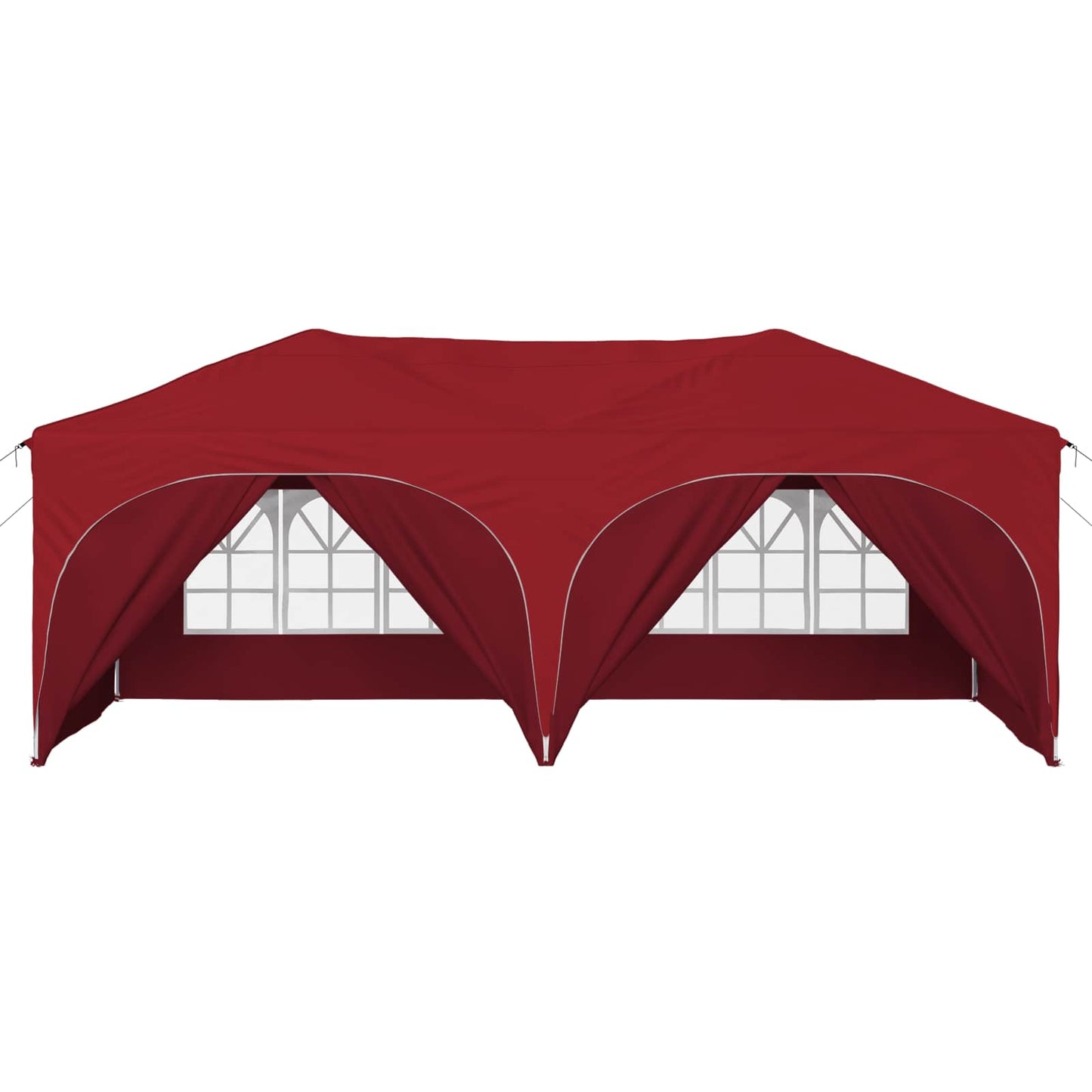 Pop-up Feesttent Bordeauxrood 575 x 288 x 245 cm Oxford Stof