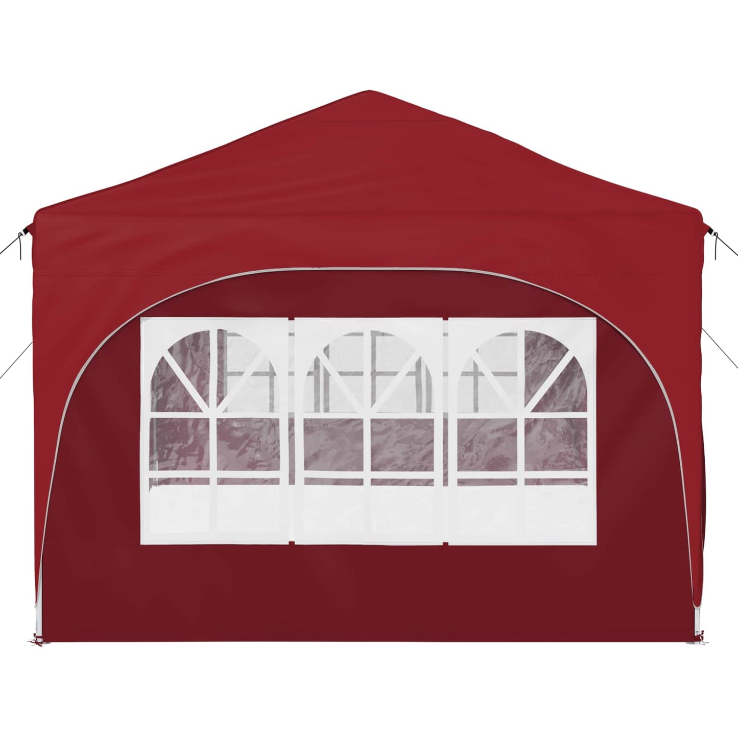 Pop-up Feesttent Bordeauxrood 575 x 288 x 245 cm Oxford Stof