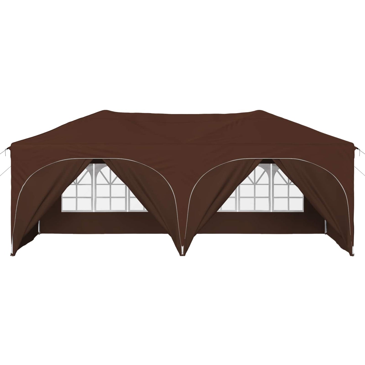 Pop-up Feesttent Bruin 575 x 288 x 245 cm Oxford Stof