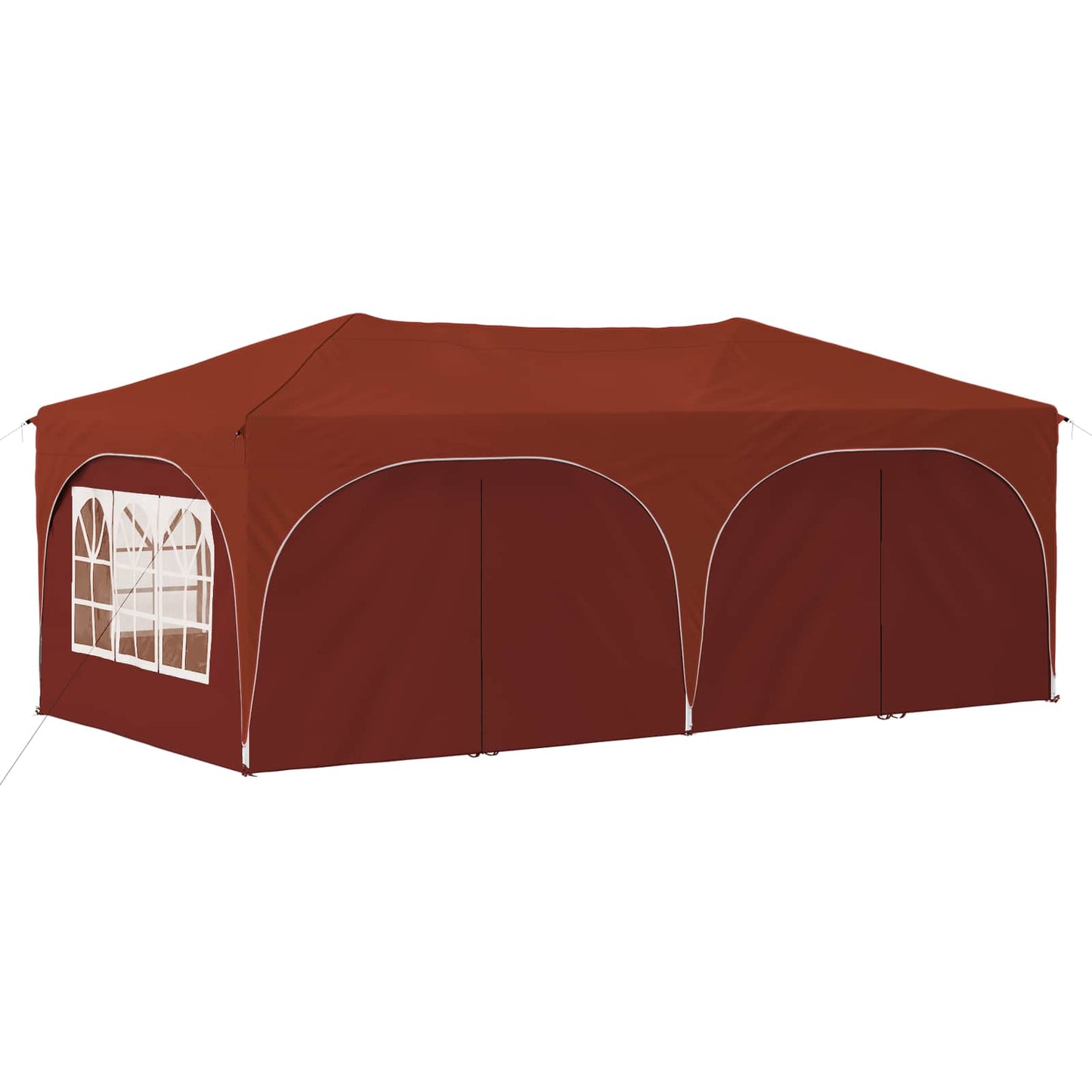 Pop-up Feesttent Terracotta 575 x 288 x 245 cm Oxford Stof