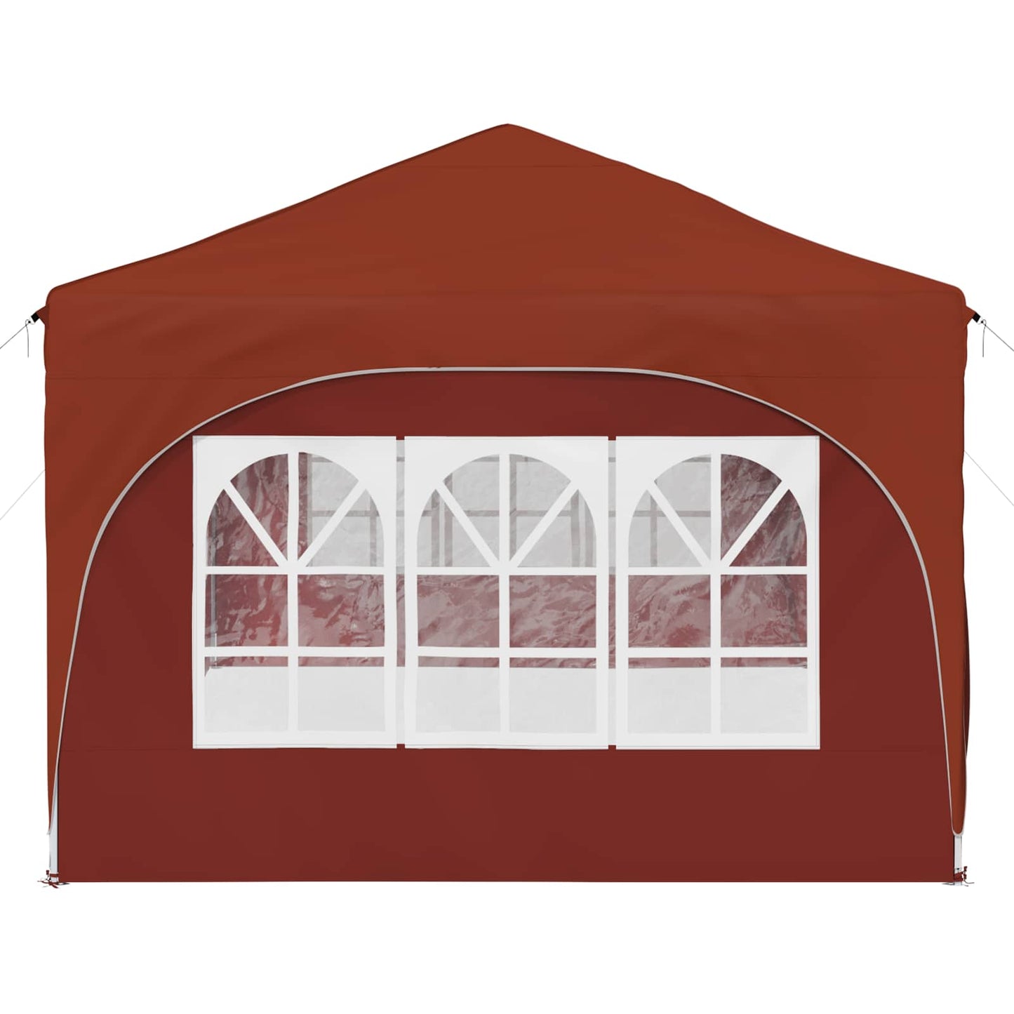 Pop-up Feesttent Terracotta 575 x 288 x 245 cm Oxford Stof