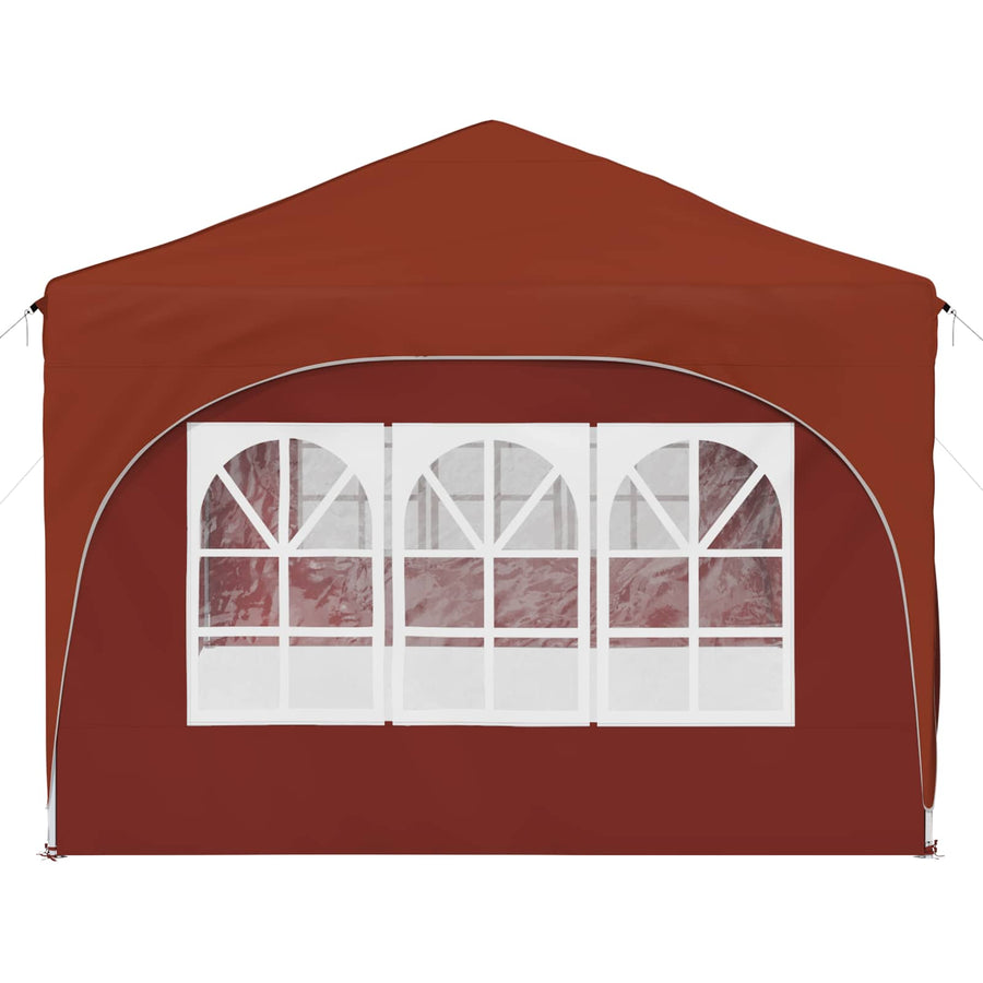 Pop-up Feesttent Terracotta 575 x 288 x 245 cm Oxford Stof