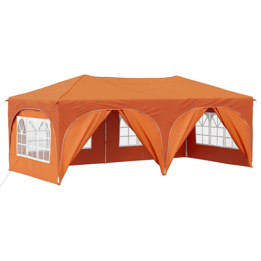 Pop-up Feesttent Oranje 575 x 288 x 245 cm Oxford Stof