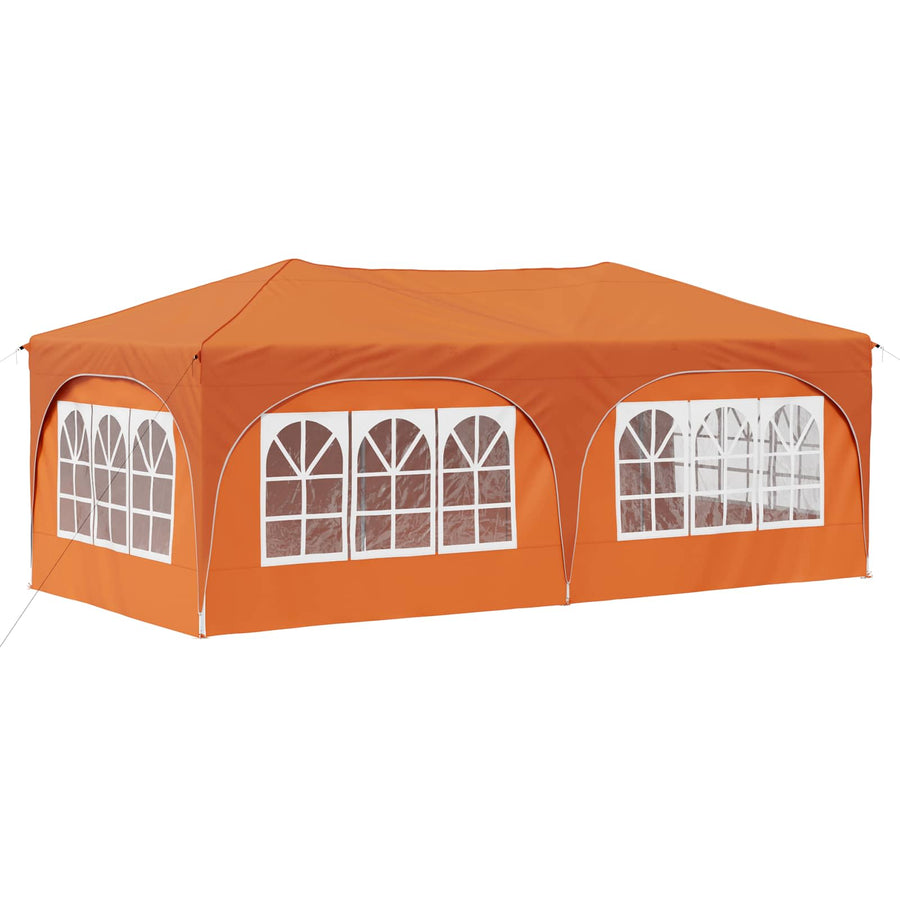 Pop-up Feesttent Oranje 575 x 288 x 245 cm Oxford Stof