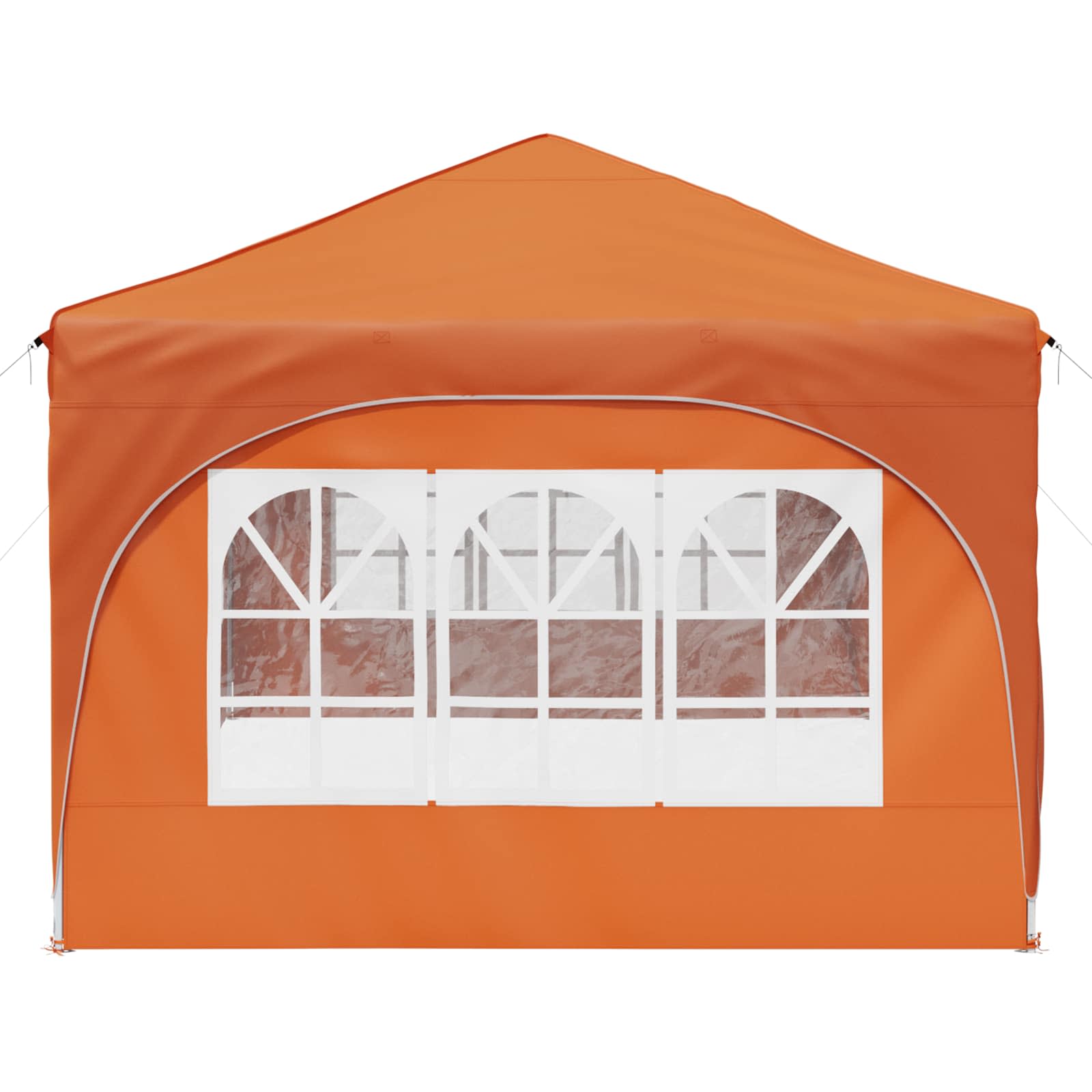 Pop-up Feesttent Oranje 575 x 288 x 245 cm Oxford Stof