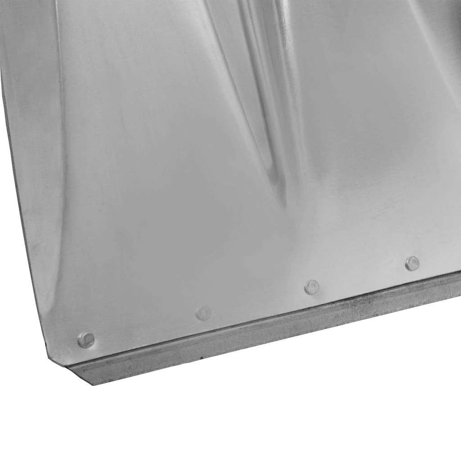 Schep Hoofd Zilver 41,5 x 32,5 cm Aluminium