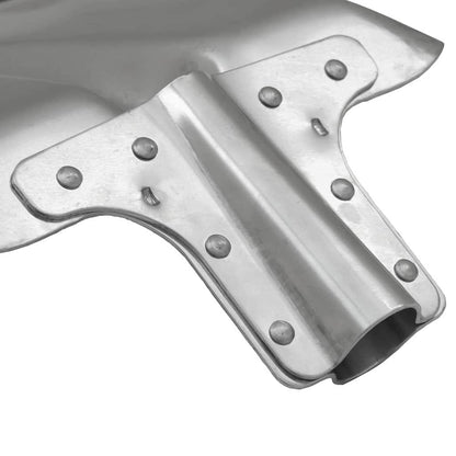 Schep Hoofd Zilver 41,5 x 32,5 cm Aluminium
