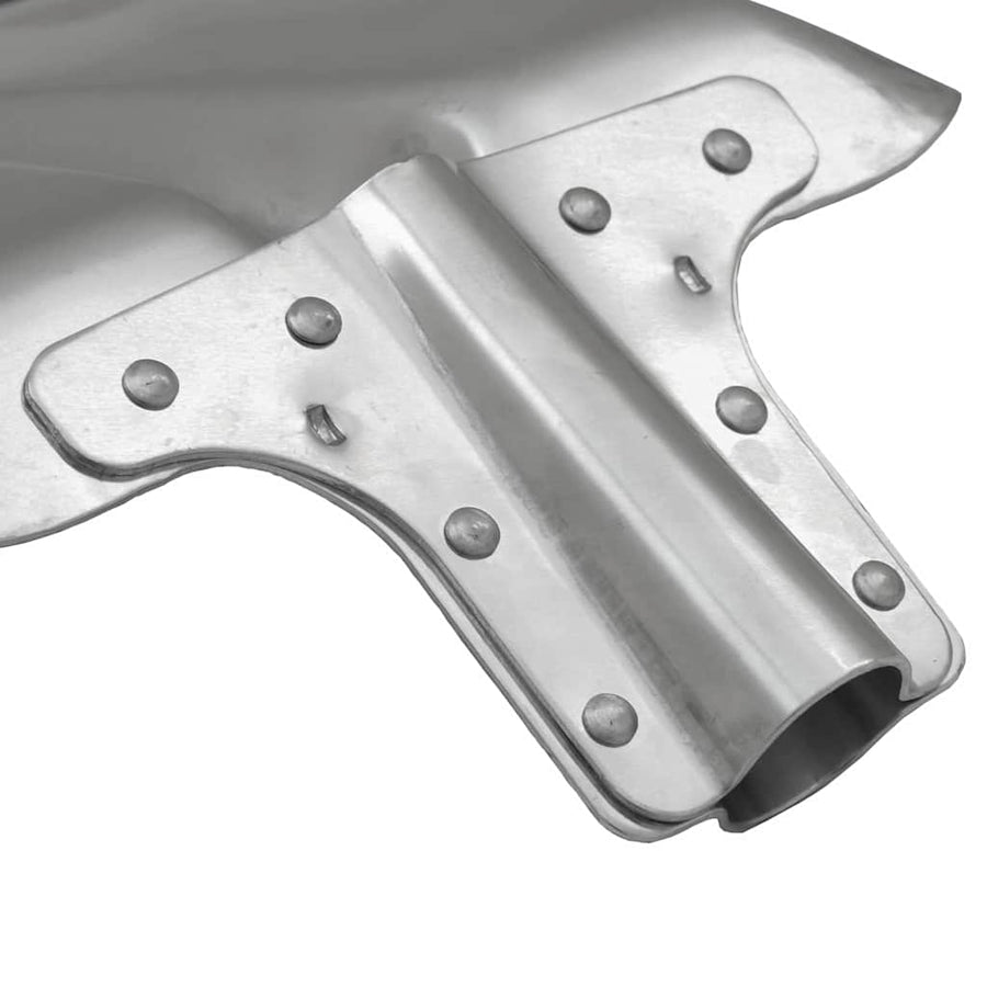 Schep Hoofd Zilver 41,5 x 32,5 cm Aluminium