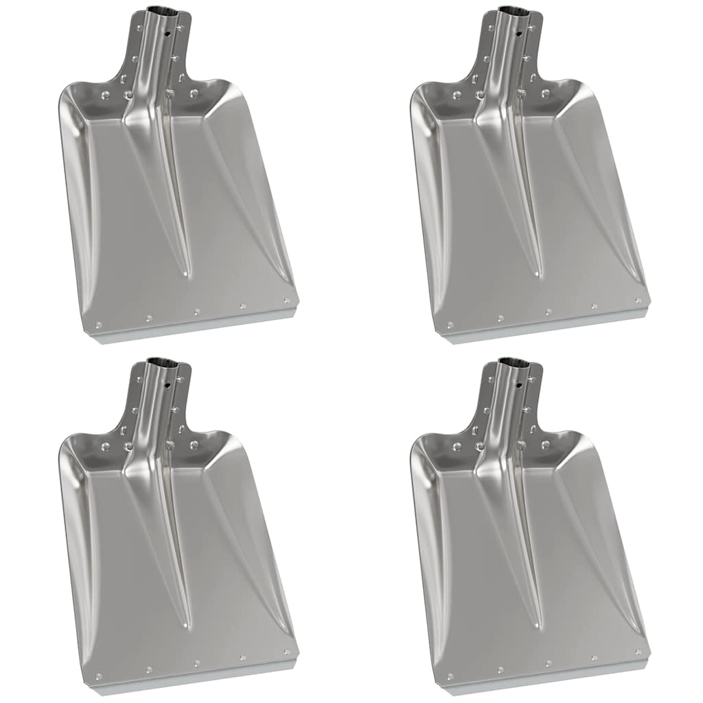 Schep Hoofd 4 pcs Zilver 41,5 x 32,5 cm Aluminium