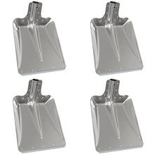 Schep Hoofd 4 pcs Zilver 41,5 x 32,5 cm Aluminium