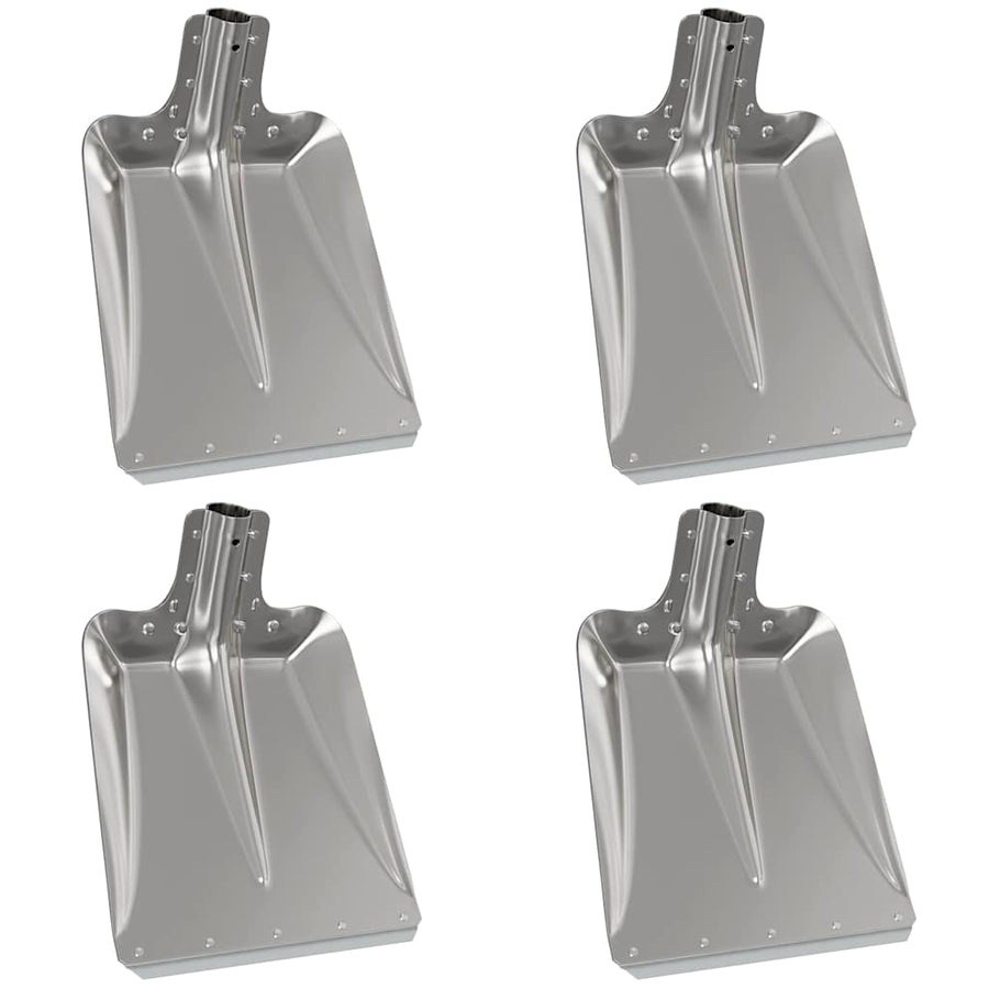 Schep Hoofd 4 pcs Zilver 41,5 x 32,5 cm Aluminium