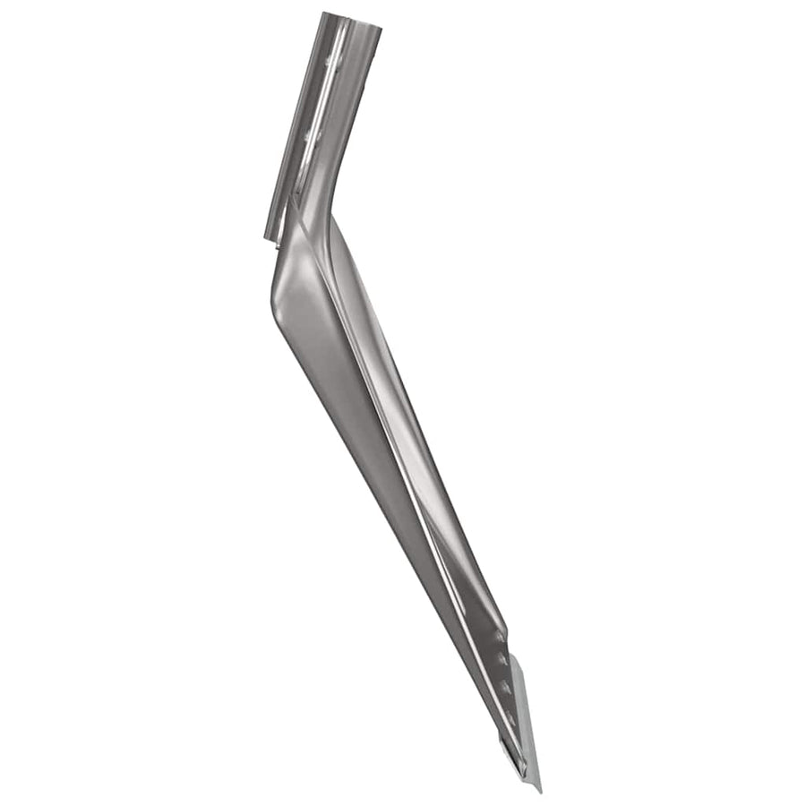 Schep Hoofd Zilver 45 x 38 cm Aluminium