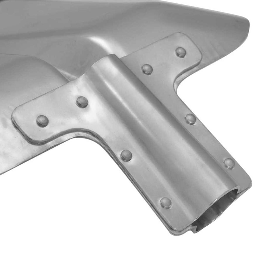 Schep Hoofd 4 pcs Zilver 45 x 38 cm Aluminium