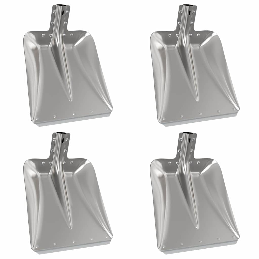 Schep Hoofd 4 pcs Zilver 45 x 38 cm Aluminium