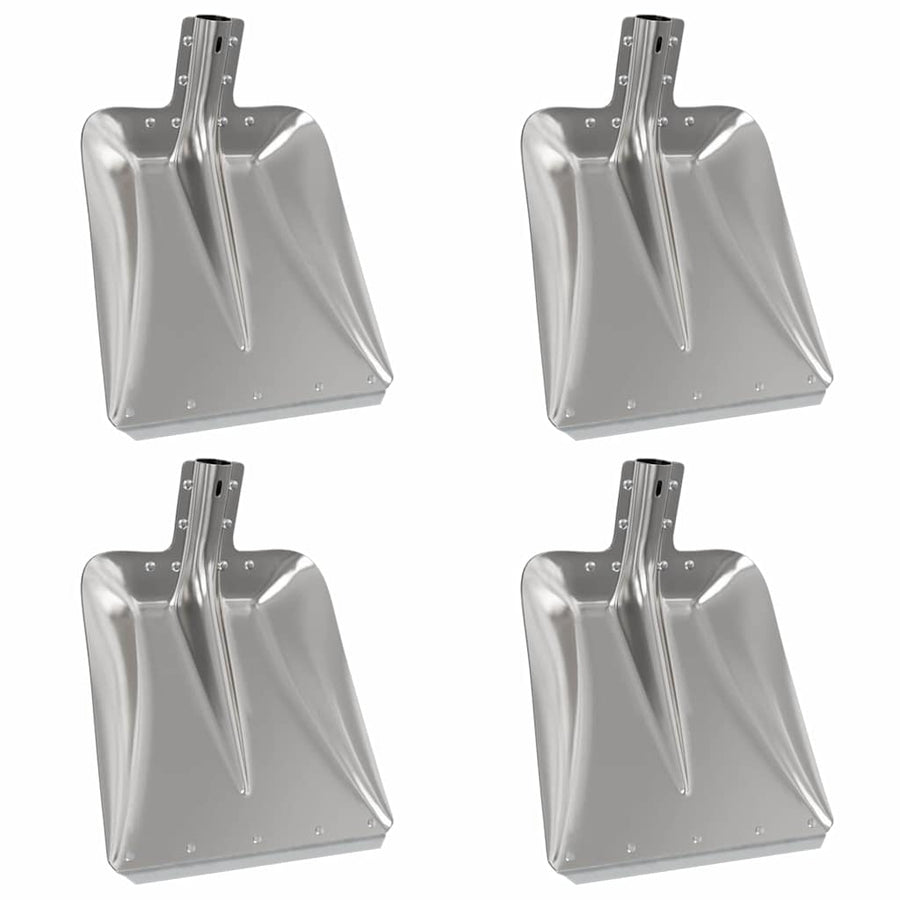 Schep Hoofd 4 pcs Zilver 45 x 38 cm Aluminium
