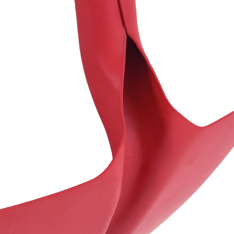 Schep Hoofd Rood 39,5 x 27,5 cm Gepoedercoat staal