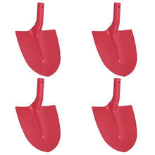 Schep Hoofd 4 pcs Rood 39,5 x 27,5 cm Gepoedercoat staal