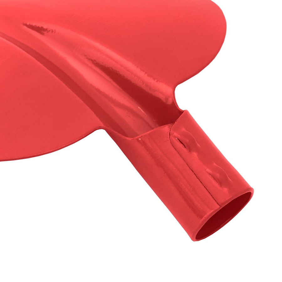 Schep Hoofd Rood 32 x 24,5 cm Gepoedercoat staal