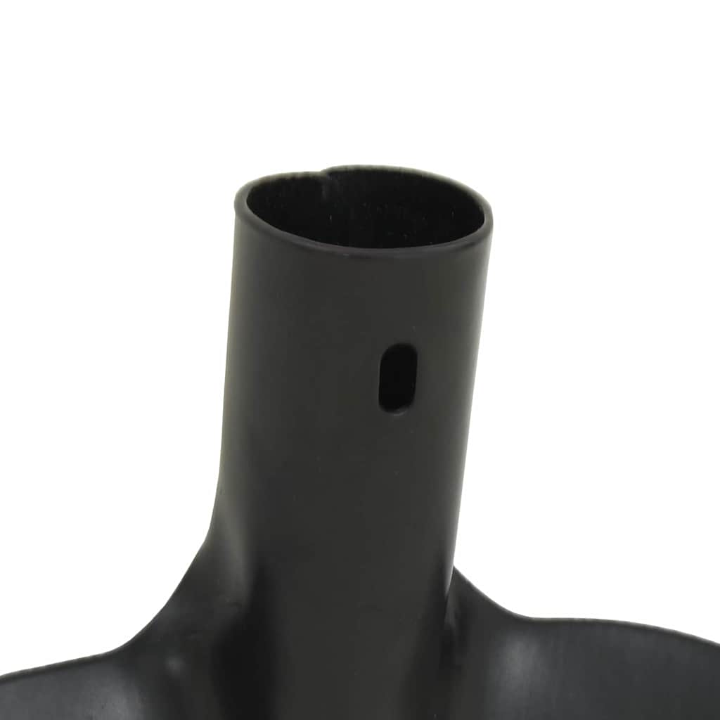Schep Hoofd Zwart 34,5 x 24 cm Gepoedercoat staal