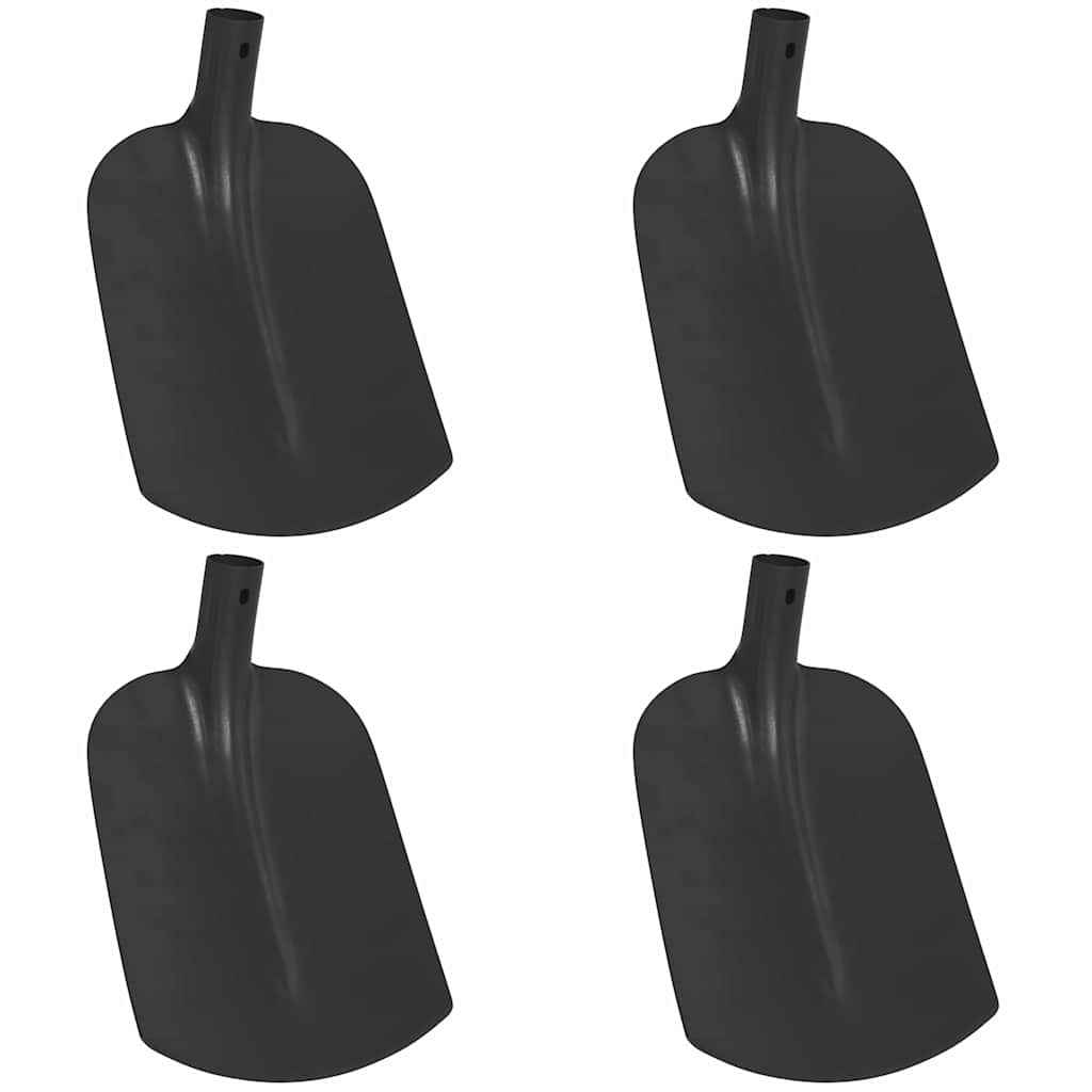 Schep Hoofd 4 pcs Zwart 34,5 x 24 cm Gepoedercoat staal