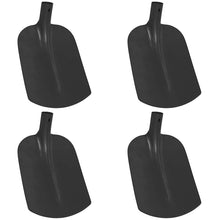 Schep Hoofd 4 pcs Zwart 34,5 x 24 cm Gepoedercoat staal