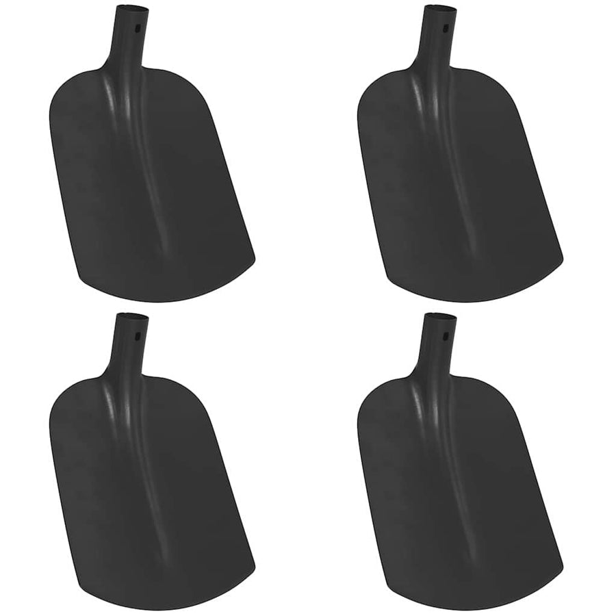 Schep Hoofd 4 pcs Zwart 34,5 x 24 cm Gepoedercoat staal