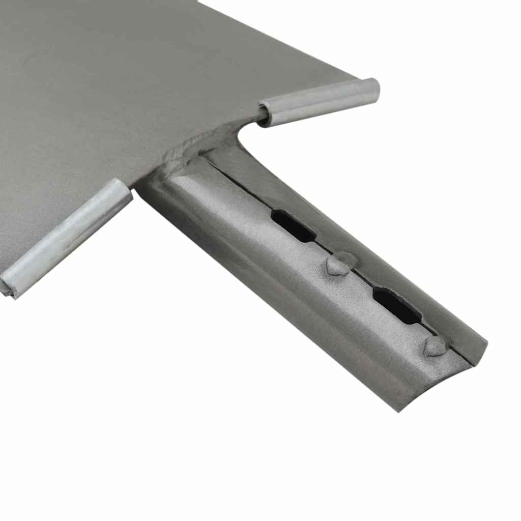 Schep Hoofd Zilver 43 x 17 cm Gepoedercoat staal