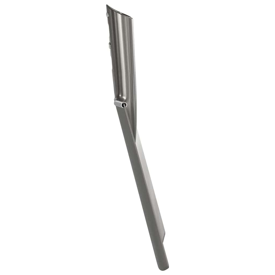 Schep Hoofd Zilver 43 x 17 cm Gepoedercoat staal