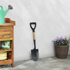 Scoop Black 68.5 cm Robust coated steel and solid wood