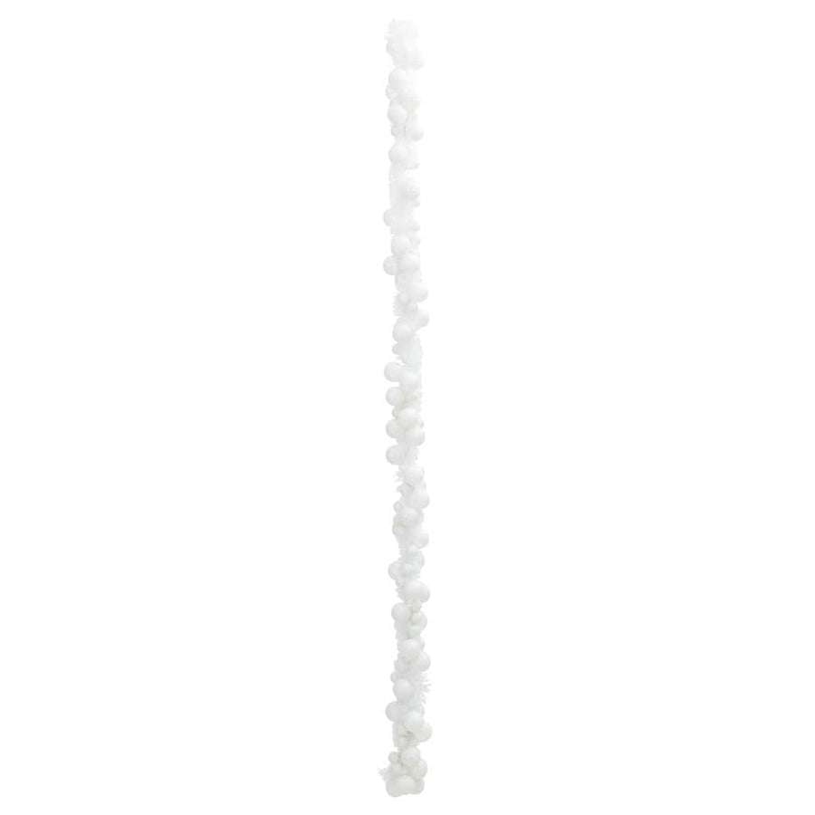 Kerstbal Guirlande Wit 186 cm Polystyreen