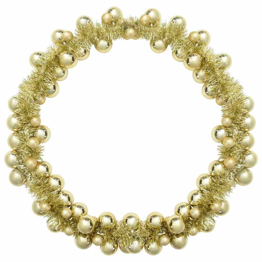 Kerstbal Guirlande Goud 186 cm Polystyreen