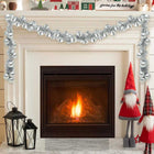 Christmas Ball Garland Silver 186 cm Polystyrene