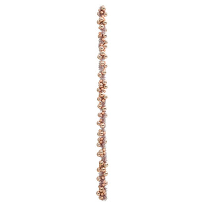 Kerstbal Guirlande Rose Gold 186 cm Polystyreen