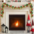 Christmas Ball Garland Multicolored 186 cm Polystyrene