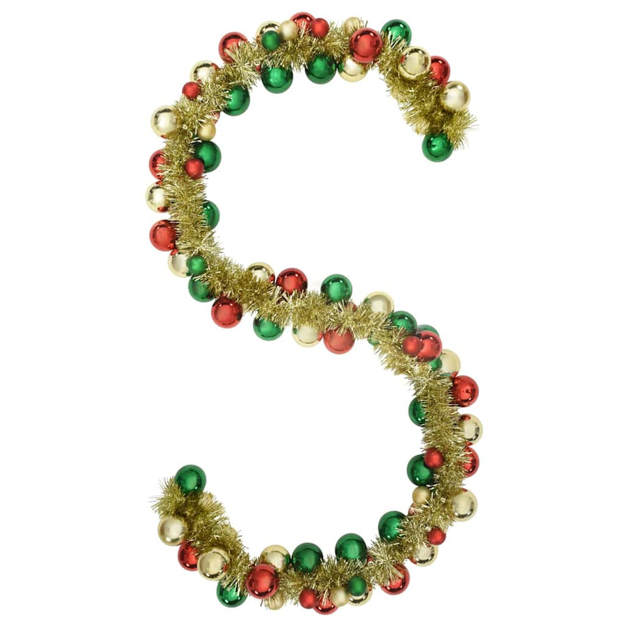 Kerstbal Guirlande Multikleur 186 cm Polystyreen