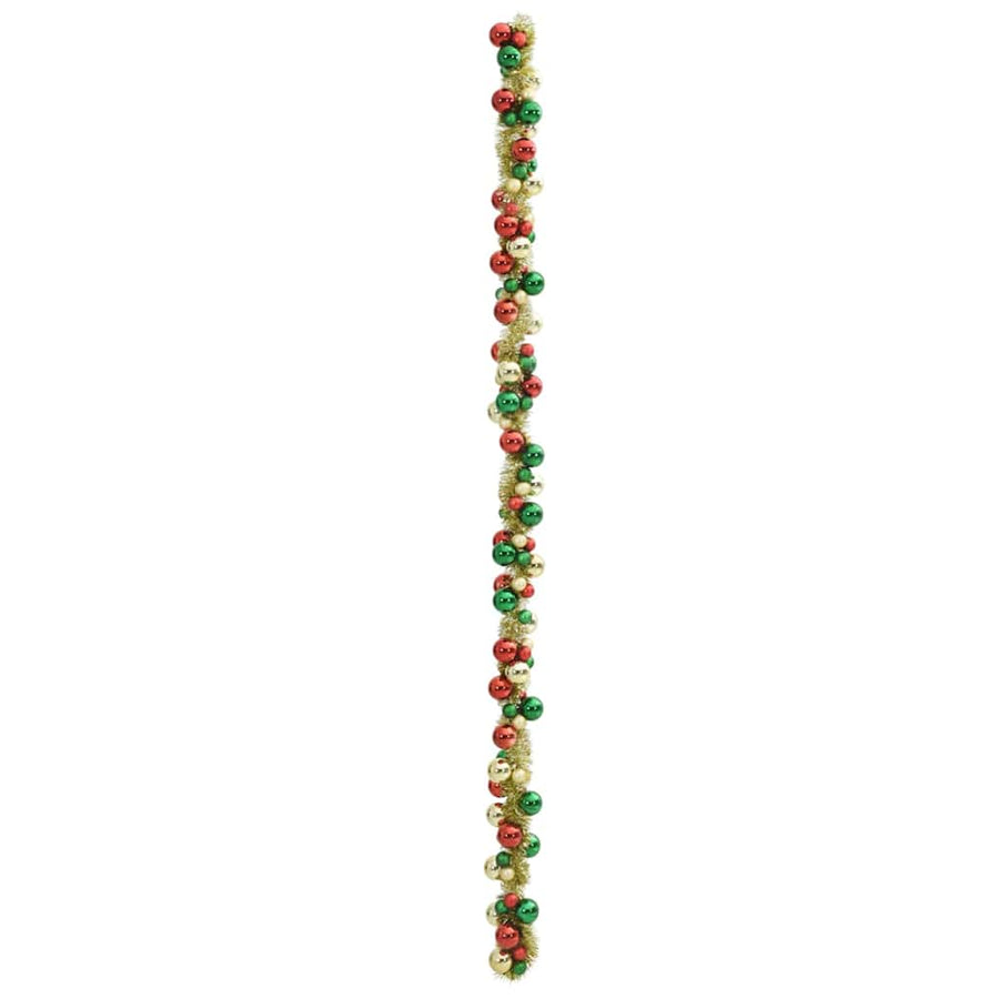 Kerstbal Guirlande Multikleur 186 cm Polystyreen