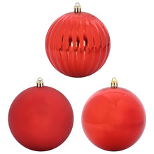 Kerstbal Set 3 pcs Rood