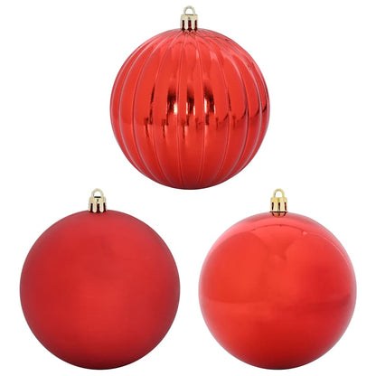 Kerstbal Set 3 pcs Rood