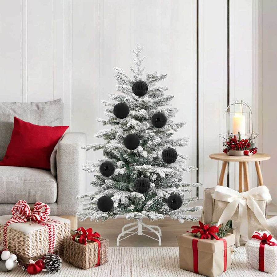 Kerstbal Set 15 pcs Zwart