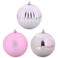 Kerstbal Set 4 pcs Roze