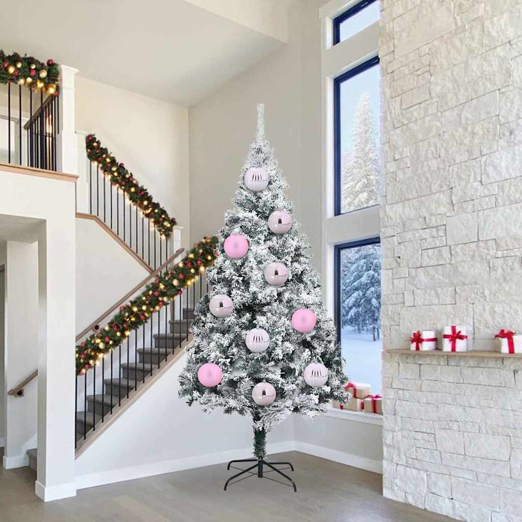 Kerstbal Set 3 pcs Roze