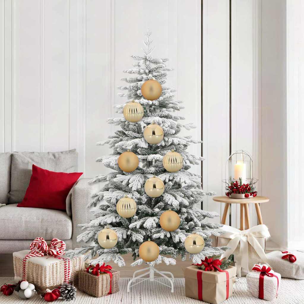 Kerstbal Set 9 pcs Goud