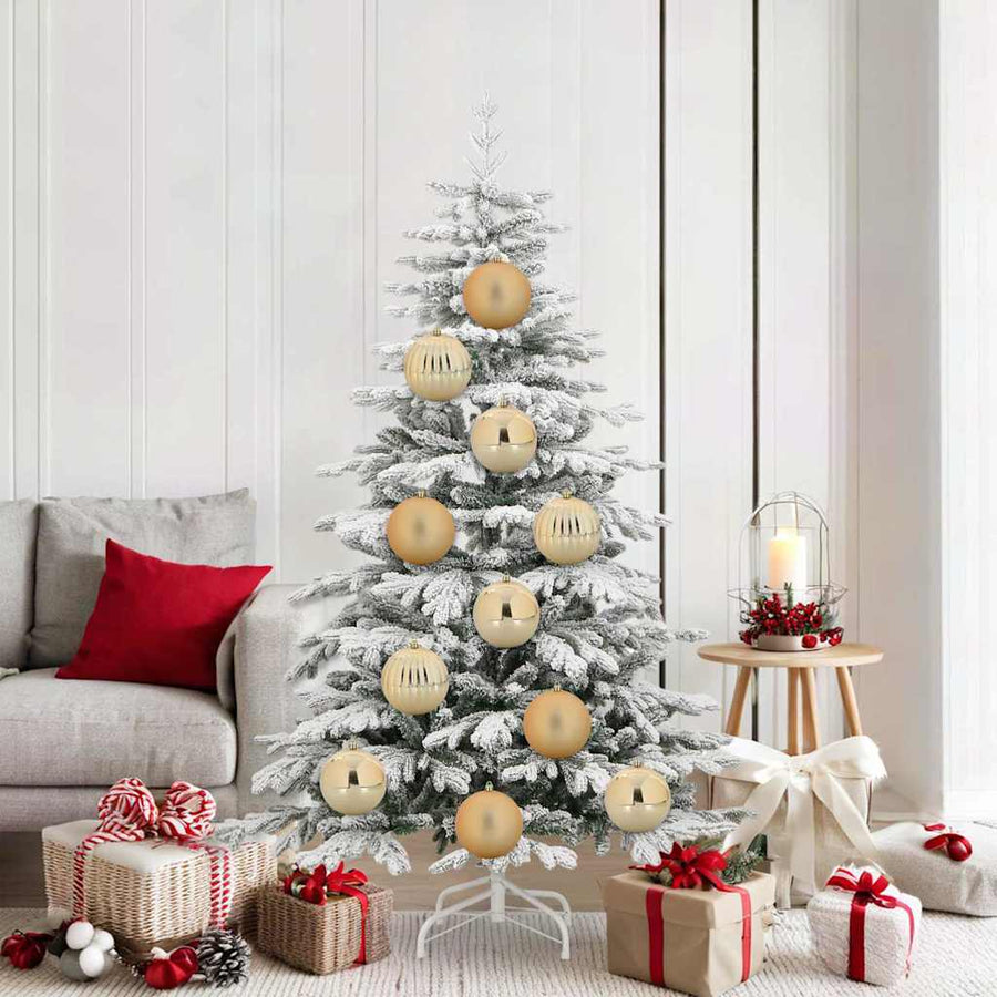 Kerstbal Set 9 pcs Goud