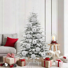 Kerstbal Set 9 pcs Zilver